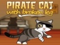 Pirate Cat With Broken Leg pelata verkossa