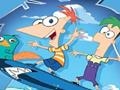 Phineas ja Ferb lumilautailu: palapelit pelata verkossa